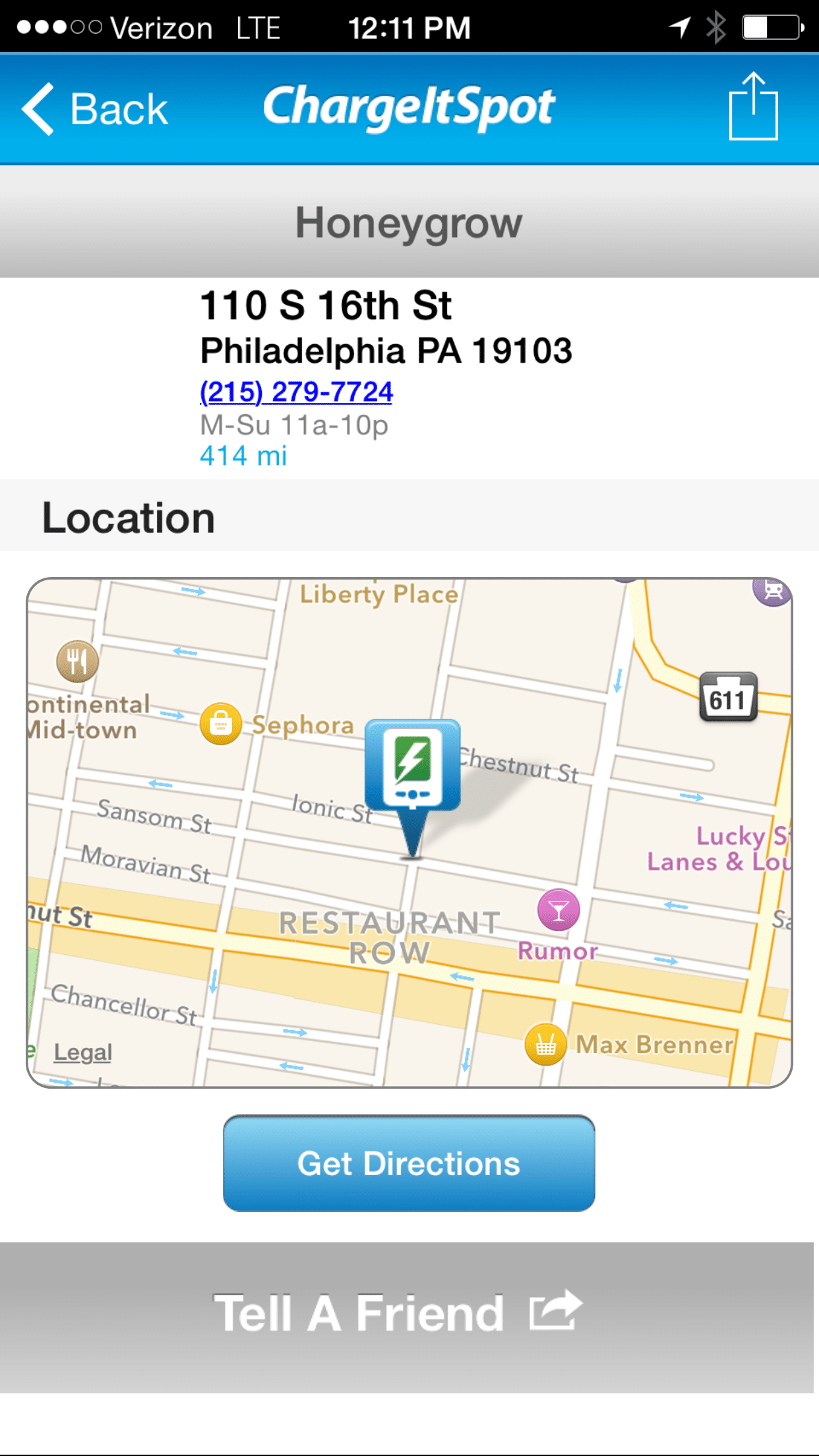 Finding a location