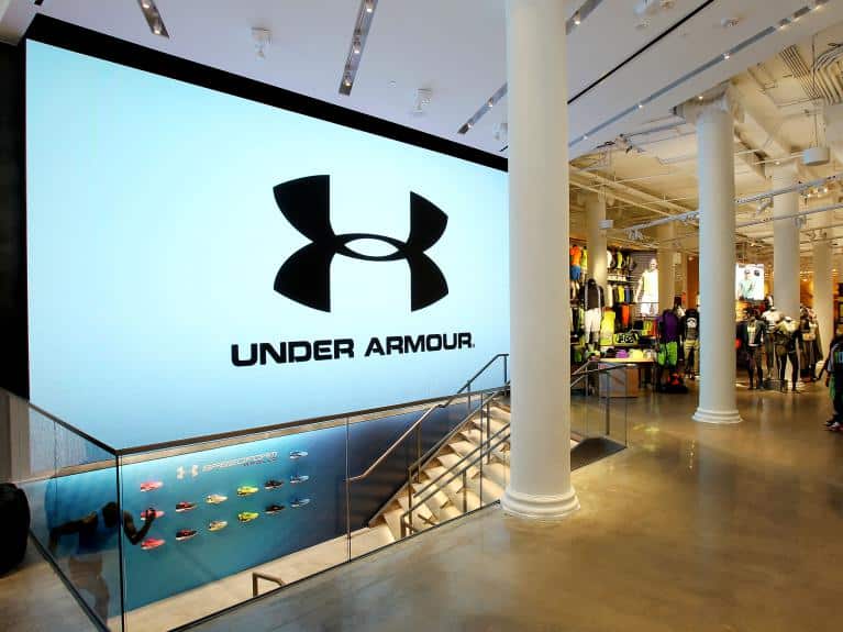 under armor at store